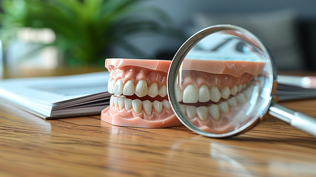 Nasazovací zuby: Před a po