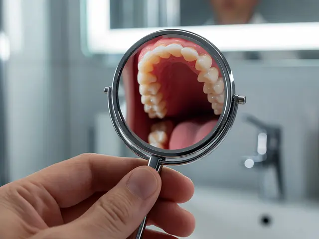 Dentální zrcátko: Jak správně kontrolovat zubní protézy